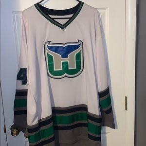 94 Shanahan Hartford Whalers Jersey